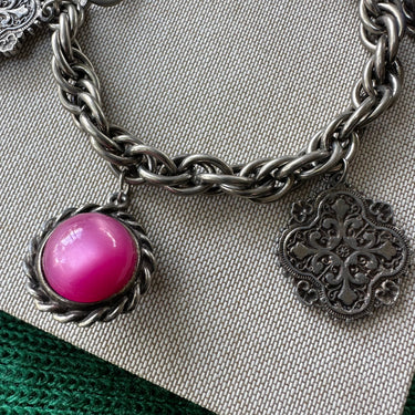 1960s Silver Charm Bracelet Bloomers and Frocks